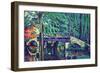 Bridge In The Forest-Paul Cézanne-Framed Premium Giclee Print