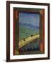 Bridge in the Rain (After Hiroshig), 1887-Vincent van Gogh-Framed Giclee Print