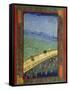 Bridge in the Rain (After Hiroshige)-Vincent van Gogh-Framed Stretched Canvas