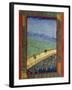 Bridge in the Rain (After Hiroshige)-Vincent van Gogh-Framed Premium Giclee Print