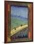 Bridge in the Rain (After Hiroshige)-Vincent van Gogh-Framed Giclee Print