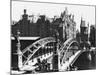 Bridge in the Speicherstadt (Warehouse City) Hamburg, circa 1910-Jousset-Mounted Giclee Print