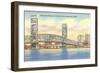 Bridge, Jacksonville, Florida-null-Framed Art Print