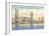 Bridge, Jacksonville, Florida-null-Framed Art Print