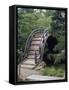 Bridge, Japanese Garden, Golden Gate Park, CA-Barry Winiker-Framed Stretched Canvas