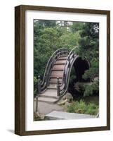 Bridge, Japanese Garden, Golden Gate Park, CA-Barry Winiker-Framed Photographic Print