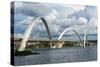 Bridge Kubitschek (Jk Bridge), Brasilia, Brazil, South America-Michael Runkel-Stretched Canvas