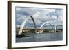 Bridge Kubitschek (Jk Bridge), Brasilia, Brazil, South America-Michael Runkel-Framed Photographic Print