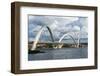 Bridge Kubitschek (Jk Bridge), Brasilia, Brazil, South America-Michael Runkel-Framed Photographic Print