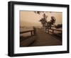 Bridge Leading to Pier-Guy Cali-Framed Photographic Print