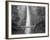 Bridge, Multnomah Falls, Columbia Gorge, Oregon, USA-Walter Bibikow-Framed Photographic Print