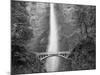 Bridge, Multnomah Falls, Columbia Gorge, Oregon, USA-Walter Bibikow-Mounted Photographic Print