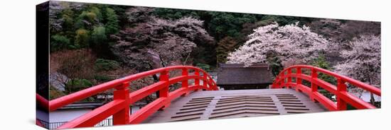 Bridge Murouji Temple (Murou Village) Nara Japan-null-Stretched Canvas