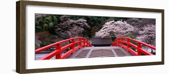 Bridge Murouji Temple (Murou Village) Nara Japan-null-Framed Photographic Print