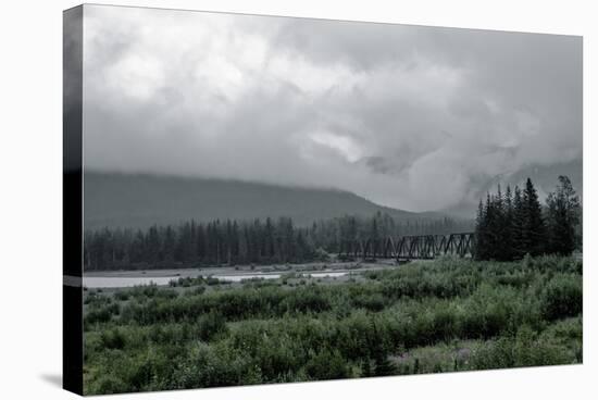 Bridge Near Homer, Alaska-Françoise Gaujour-Stretched Canvas