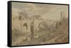 Bridge Near Toledo-Marius Bauer-Framed Stretched Canvas