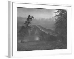 Bridge O'Doon Where Tam O'Conner Was Saved from Witches Written by18th Century Poet Robert Burns-William Sumits-Framed Photographic Print