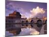 Bridge of Angels and Castello San Angelo, Rome, Italy-Adam Woolfitt-Mounted Photographic Print