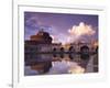 Bridge of Angels and Castello San Angelo, Rome, Italy-Adam Woolfitt-Framed Photographic Print