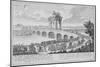 Bridge of Augustus on Via Flaminia, Italy, from Entwurf Einer Historischen Architektur-Johann Bernhard Fischer Von Erlach-Mounted Giclee Print