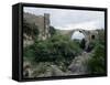 Bridge of Badia on River Fiora, of Etruscan Origin and Remodeled in Roman and Medieval Times-null-Framed Stretched Canvas