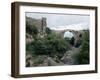 Bridge of Badia on River Fiora, of Etruscan Origin and Remodeled in Roman and Medieval Times-null-Framed Giclee Print