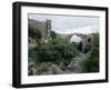 Bridge of Badia on River Fiora, of Etruscan Origin and Remodeled in Roman and Medieval Times-null-Framed Giclee Print