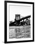 Bridge of Brooklyn Bw II-Acosta-Framed Photographic Print