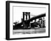 Bridge of Brooklyn BW-Acosta-Framed Photographic Print