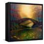 Bridge of Dreams, 2023, (Oil on Canvas)-Lee Campbell-Framed Stretched Canvas