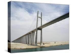 Bridge of Peace, Suez Canal, Egypt-Cindy Miller Hopkins-Stretched Canvas