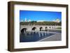 Bridge of Segovia, Fountains, Royal Palace and Cathedral of Nuestra Senora De La Almudena in Madrid-Paha_L-Framed Photographic Print