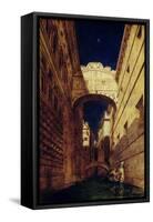 Bridge of Sighs, 1833-35-William Etty-Framed Stretched Canvas