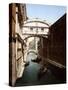 Bridge of Sighs, 1890s-Science Source-Stretched Canvas