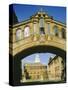 Bridge of Sighs and the Sheldonian Theatre, Oxford, Oxfordshire, England, UK-Philip Craven-Stretched Canvas
