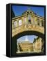 Bridge of Sighs and the Sheldonian Theatre, Oxford, Oxfordshire, England, UK-Philip Craven-Framed Stretched Canvas