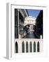 Bridge of Sighs Crossing Rio Del Palazzo, Venice, Veneto, Italy-Sergio Pitamitz-Framed Photographic Print