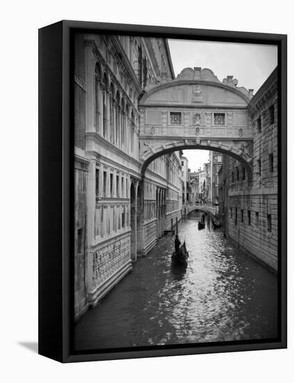 Bridge of Sighs, Doge's Palace, Venice, Italy-Jon Arnold-Framed Stretched Canvas