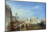 Bridge of Sighs, Ducal Palace and Custom-House, Venice: Canaletti Painting, 1833-J. M. W. Turner-Mounted Giclee Print