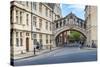 Bridge of Sighs, Hertford College, Oxford, Oxfordshire, England, United Kingdom, Europe-Matthew Williams-Ellis-Stretched Canvas