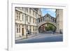 Bridge of Sighs, Hertford College, Oxford, Oxfordshire, England, United Kingdom, Europe-Matthew Williams-Ellis-Framed Photographic Print