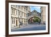 Bridge of Sighs, Hertford College, Oxford, Oxfordshire, England, United Kingdom, Europe-Matthew Williams-Ellis-Framed Photographic Print