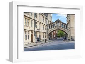 Bridge of Sighs, Hertford College, Oxford, Oxfordshire, England, United Kingdom, Europe-Matthew Williams-Ellis-Framed Photographic Print