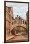 Bridge of Sighs, Hertford College, Oxford-Alfred Robert Quinton-Framed Giclee Print