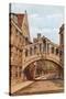 Bridge of Sighs, Hertford College, Oxford-Alfred Robert Quinton-Stretched Canvas