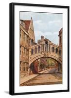 Bridge of Sighs, Hertford College, Oxford-Alfred Robert Quinton-Framed Giclee Print