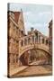 Bridge of Sighs, Hertford College, Oxford-Alfred Robert Quinton-Stretched Canvas