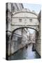 Bridge of Sighs in winter, Venice, UNESCO World Heritage Site, Veneto, Italy, Europe-Eleanor Scriven-Stretched Canvas