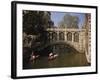 Bridge of Sighs over the River Cam at St. John's College, Cambridge, Cambridgeshire, England, UK-Nigel Blythe-Framed Photographic Print