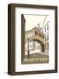 Bridge of Sighs, Oxford - Dave Thompson Contemporary Travel Print-Dave Thompson-Framed Giclee Print